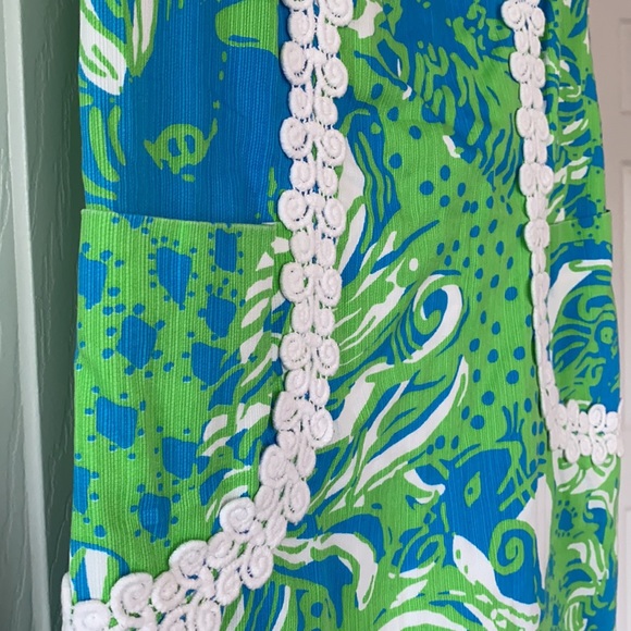 EUC: Lilly Pulitzer Roar of the Jungle Shift Dress - Picture 4 of 10